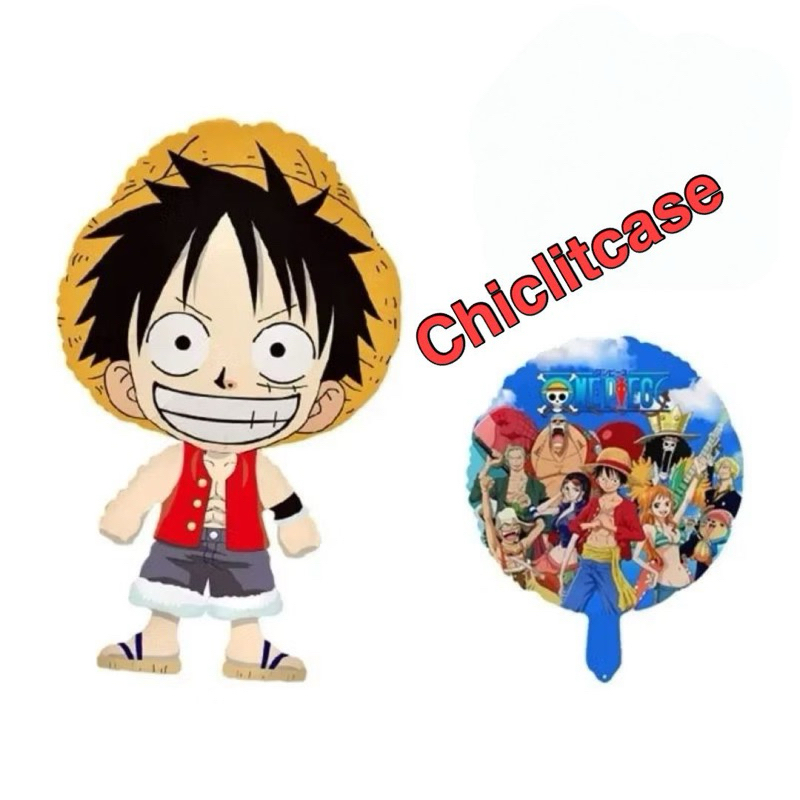 Balon foil karakter one piece luffy