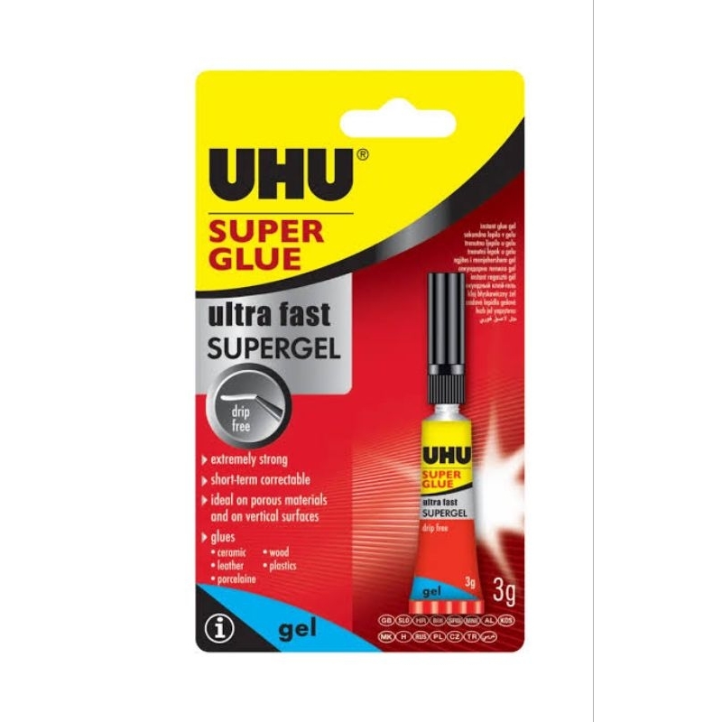 

UHU - Lem Super Glue Serbaguna 3g