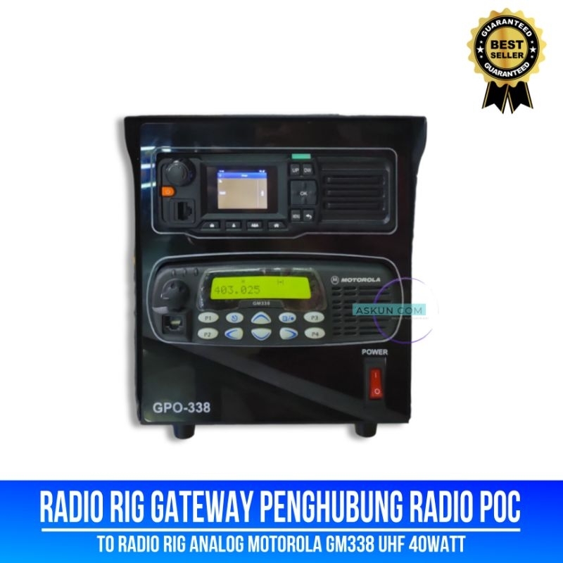 RADIO RIG GATEWAY PENGHUBUNG RADIO PoC & RADIO ANALOG 4G LTE