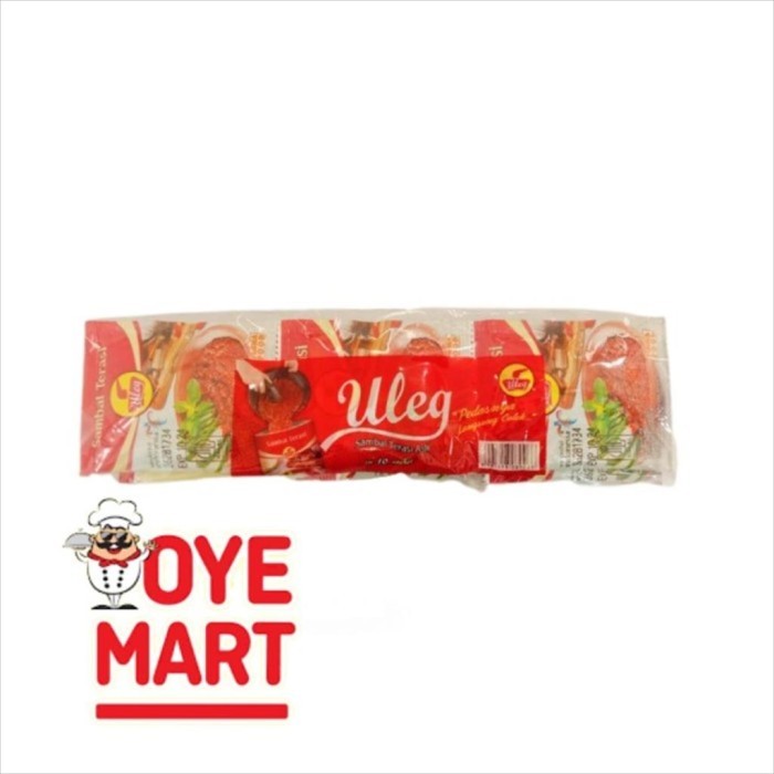 

ULEG SAMBAL TERASI SACHET ISI 10X20GR