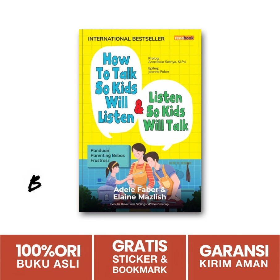 Buku How To Talk So Kids Will Listen & Listen So Kids Will Talk (Renebook)