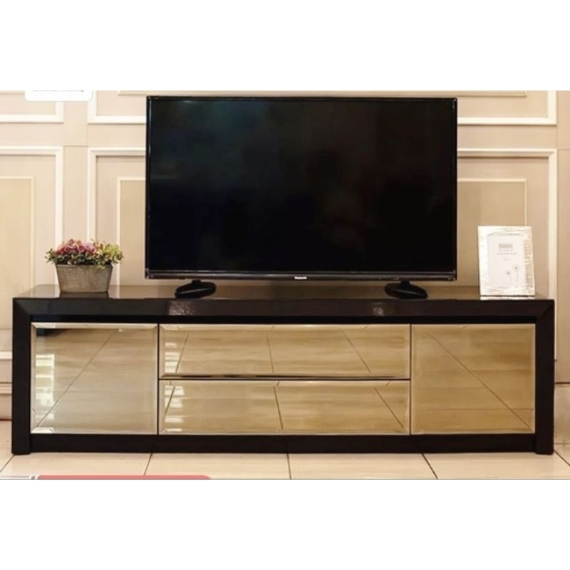 𝐊𝐋𝐀𝐒𝐒𝐄 - Calisto Kabinet - Meja Tv Minimalis - Credenza - Bufet Kaca