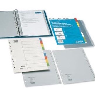 

FG2 Bantex Maxi Divider Index PP A4Pembatas BinderPenyekat Ordner