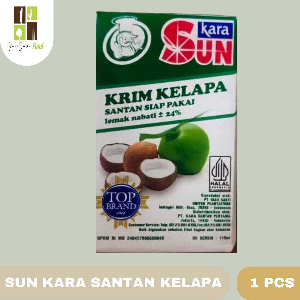 

Sun Kara Santan Kelapa Siap Pakai 110ml [1 PCS ]