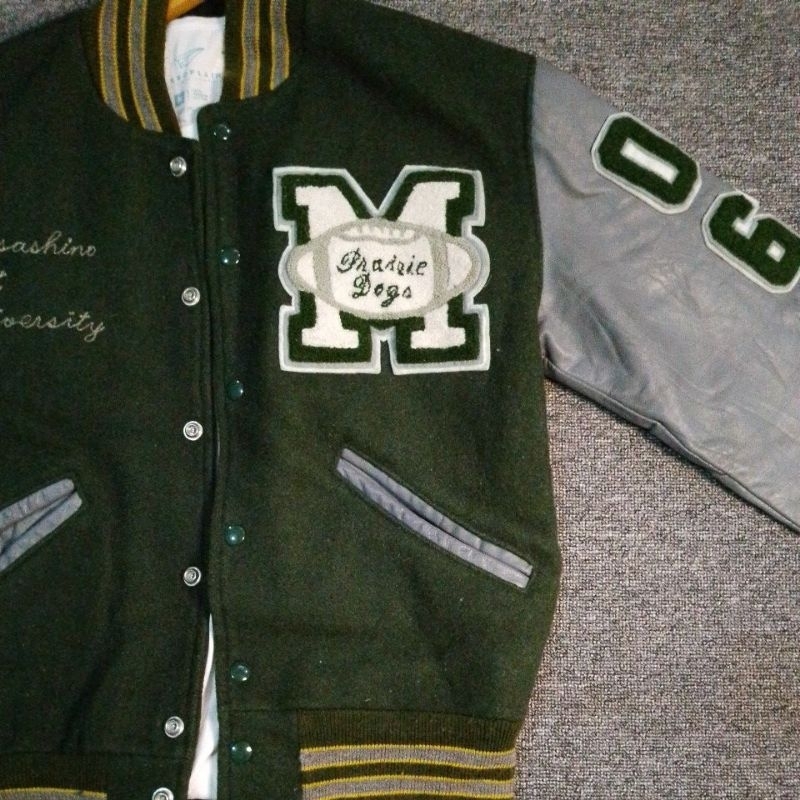 Varsity leather second