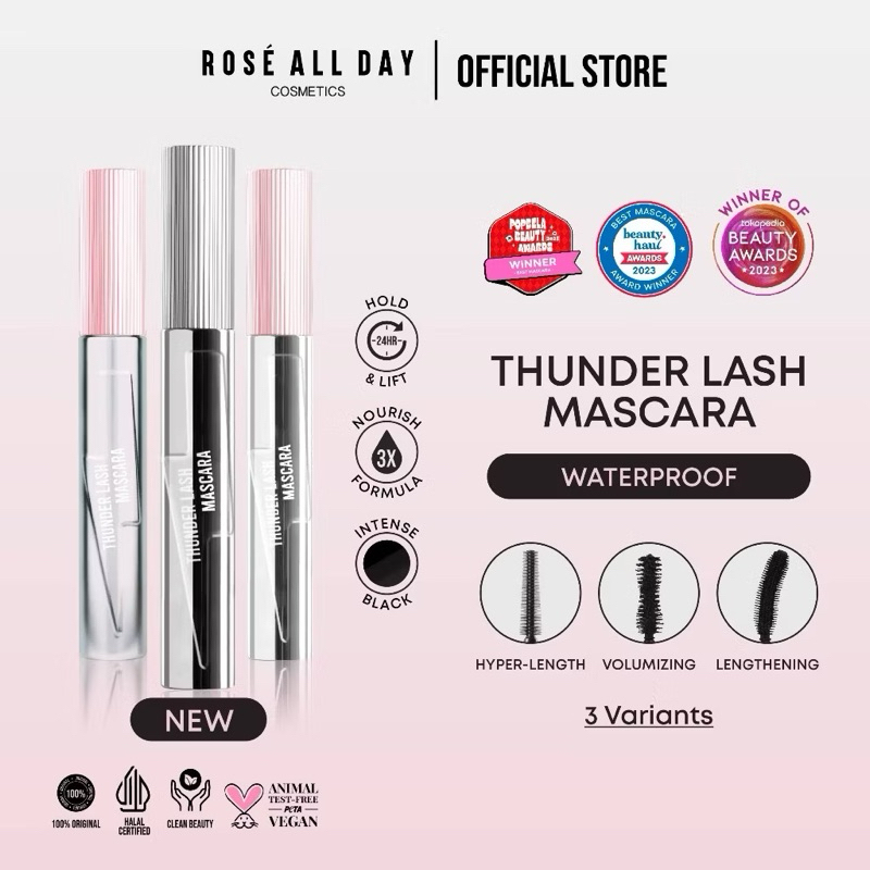 Rose All Day Thunder Lash Mascara