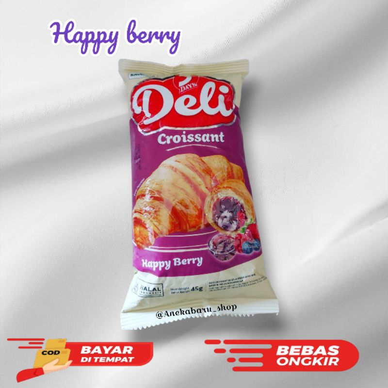 

DELI CROISSANT HAPPY BERRY 45g ( 1 DUS / 20 pcs)