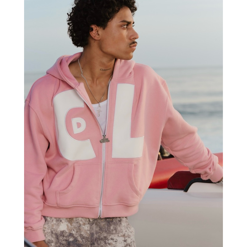Hoodie zipper CDL pink