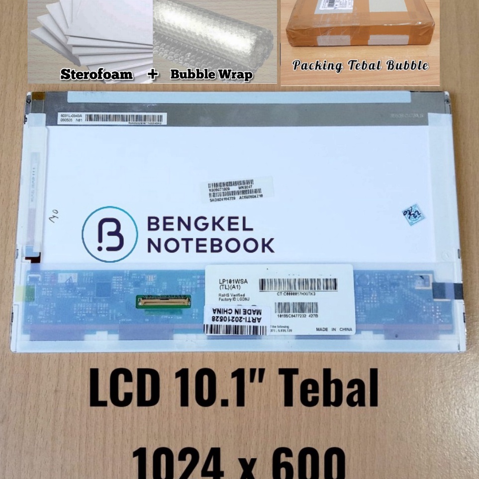 KODE R1M LCD Samsung N1 HP Mini 11 21166tu No Kuping LED 11 WXGA Tebal 4Pin Zyrex SKY LM1211