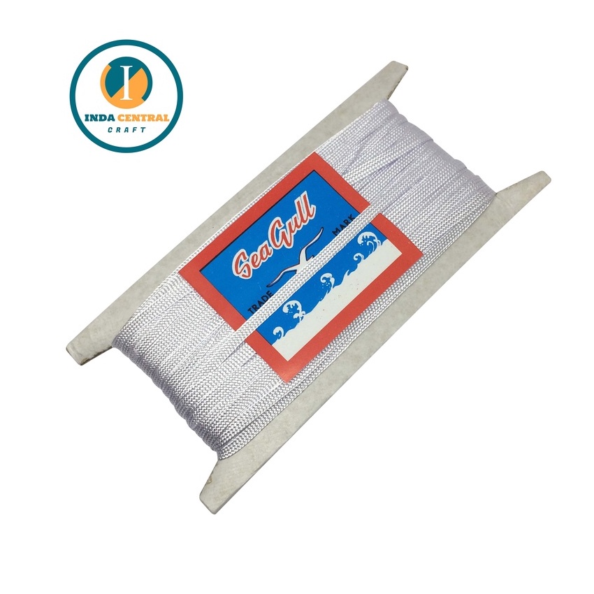 

FG2 SEA GULL TALI BIS MATROS 5 MM WARNA PUTIH