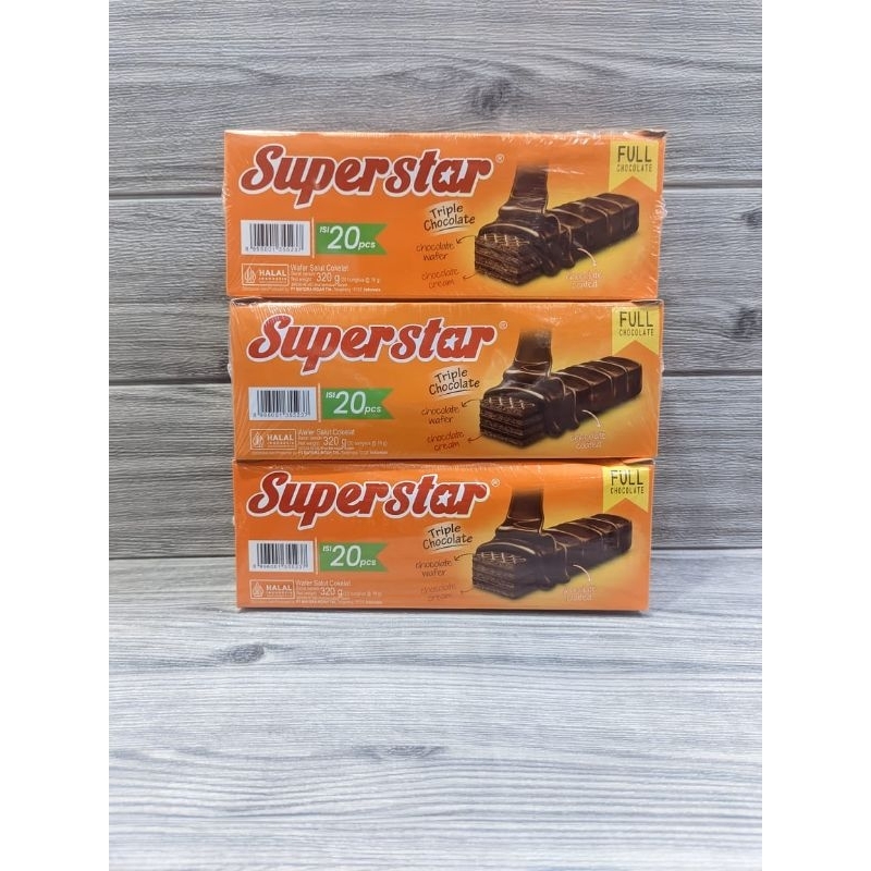 

Superstar Wafer Full Chocolate isi 20 pcs