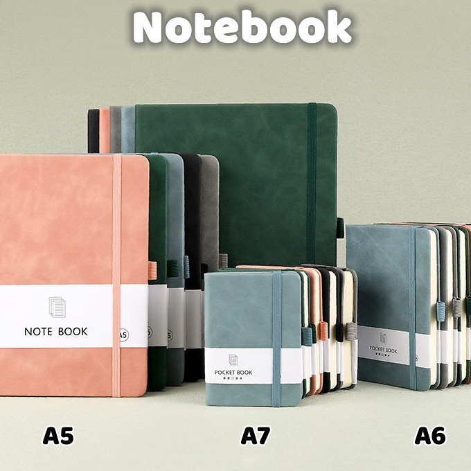 

Mega Notebook kerja A5A6A7 cover Kulit untuk meeting bisnis an Buku catatan premium aesthetic Buku tulis agenda jurnal Diary planner multicolor untuk sekolah kantor pelajar Kado hadiah gift
