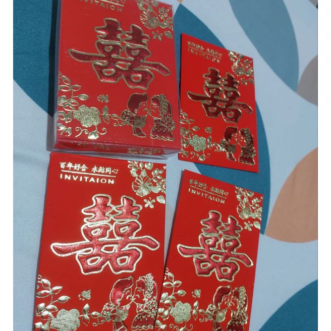 

KI3 Angpao Pendek Pernikahan Ekonomis Angpau Chinese Wedding isi 28