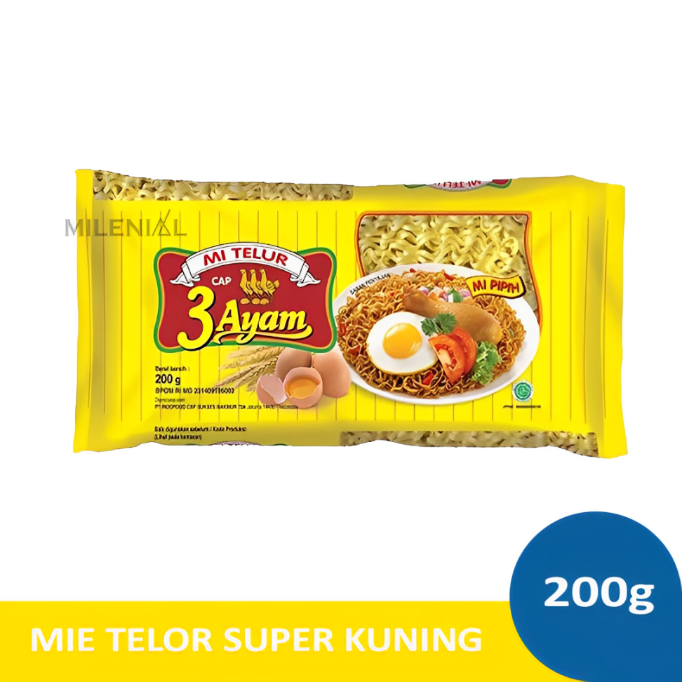 

MI TELOR CAP 3 AYAM 200GR