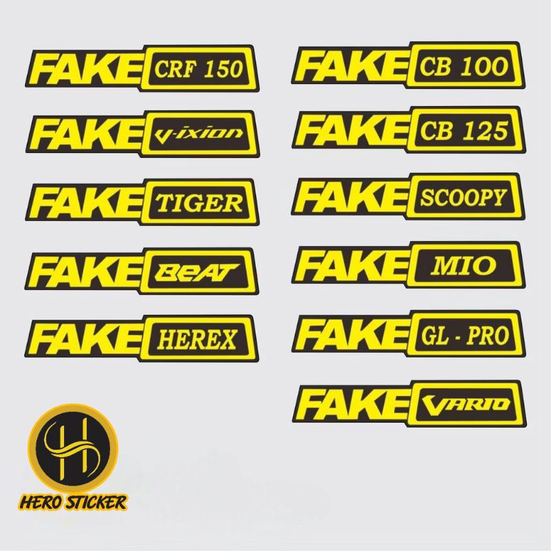 stiker fake beat vario fake cb fake scoopy fake motor