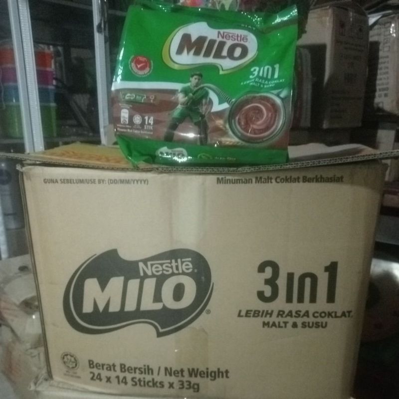 

Milo 3in1 ORI Malaysia / carton