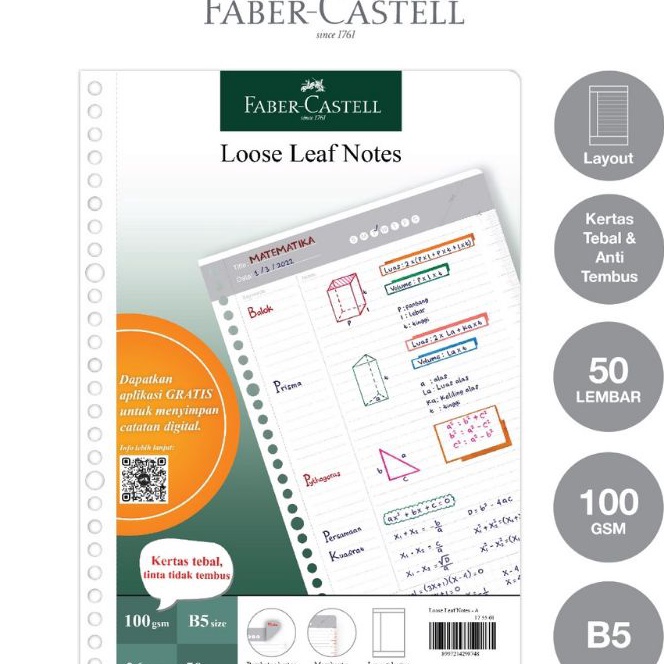 

FG2 Loose Leaf Dital Faber Castell Isi Binder