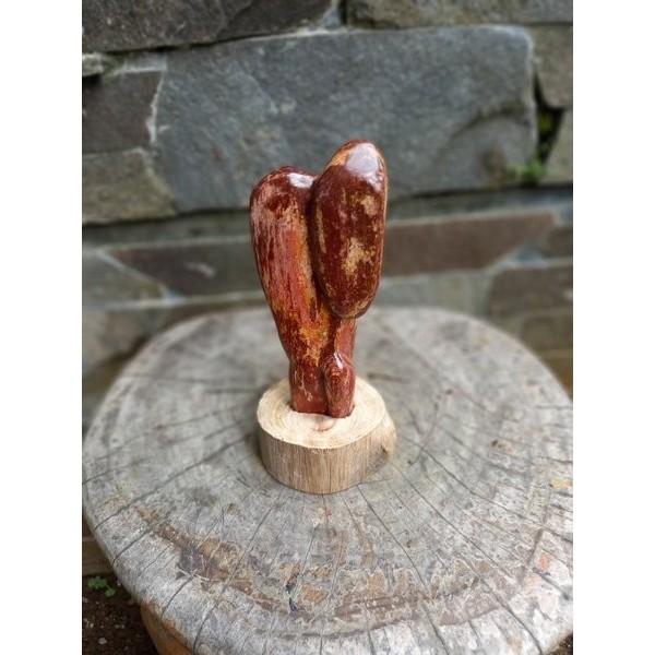 Biseki Fosil Kayu Merah 280gr #sabiljualan