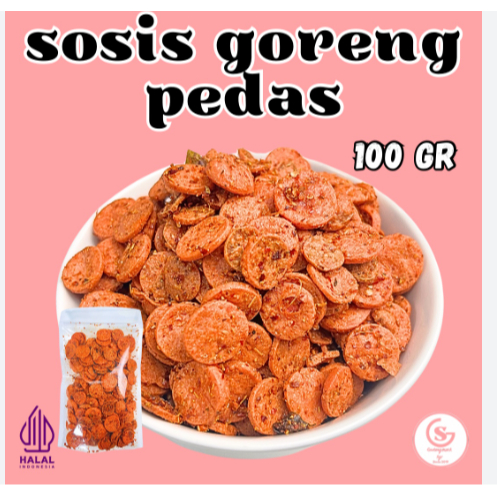 

BOO KERIPIK SOSIS PEDAS CEMILAN SOSIS GORENG PEDAS KRIUK PEDAS SOSIS CEMILAN KRIUK PEDAS GURIH ENAK JAJAN PEDAS SPICY SAUSAGE