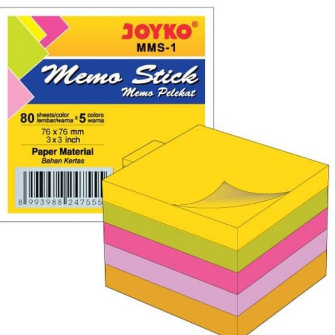 

FG2 Memo Stick MMS1 Joyko Sticky Note Kes Memo Tempel
