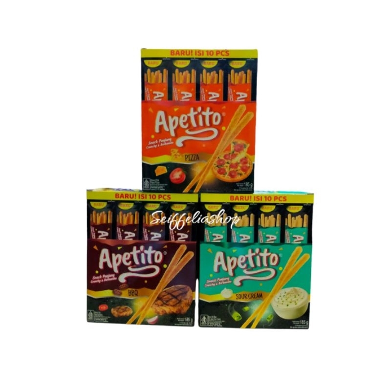 

ROMA APETITO STIK BISKUIT BOX ISI 10 Pcs