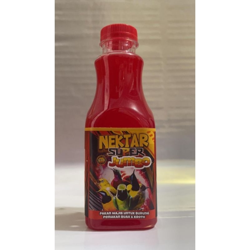 NEKTAR MERAH SUPER JUMBO 400ML NEKTAR SUPER MERAH DOSIS TINGGI NEKTAR KOLIBRI SOGON KONIN PLECI