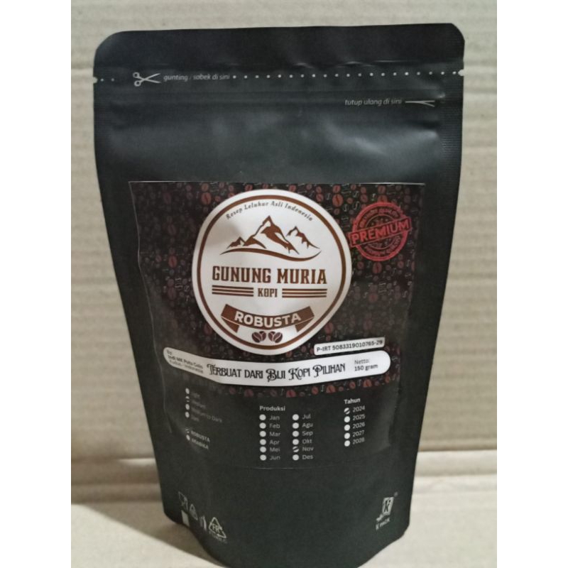 

kopi Gunung Muria premium robusta