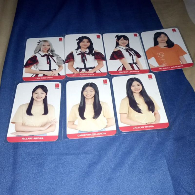 Photocard PC Official JKT48 Spring Has Come (SHC) - Marsha - Michie - Erin - Trisha - Lily - Feni - 