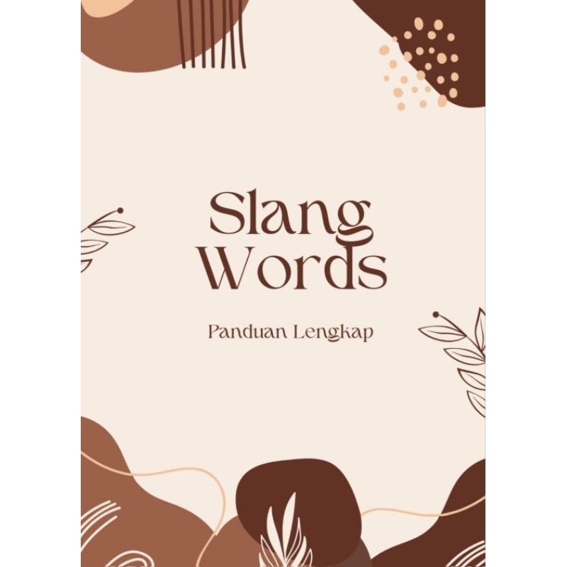 

Buku Slang Words