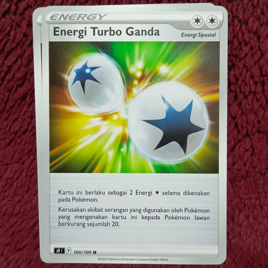 Energi Turbo Ganda - Pokemon TCG Indonesia