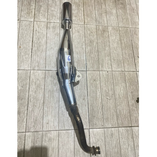 Knalpot Kenalpot Original Lepasan Copotan Yamaha Fizr F1zr F1 Poswan Crome Mulus