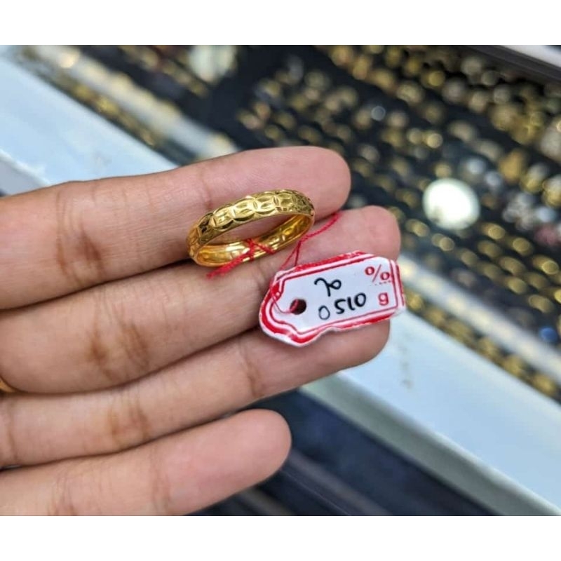 Cincin emas 70 koin bulat