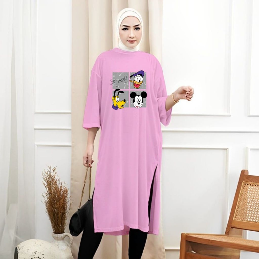 LONG DRES TUNIK SEMI GAMIS DRES WANITA  / LONG TUNIK WANITA 2023 / DRES WANITA VIRAL