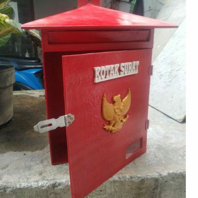 

murah Kotak Pos Surat Mail Box bahan besi plat