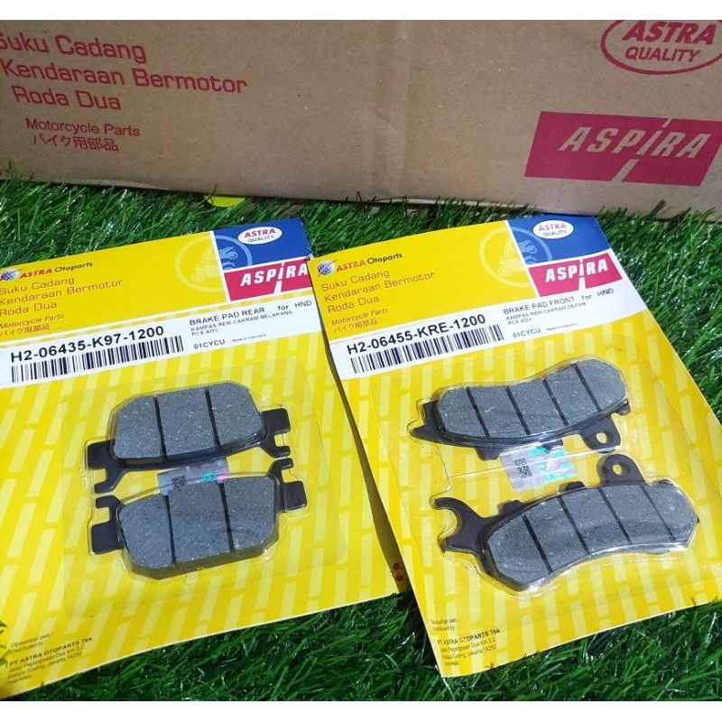 Kampas Rem Depan Pcx Set Kampas Rem Belakang Pcx 150 Original Asli Astra