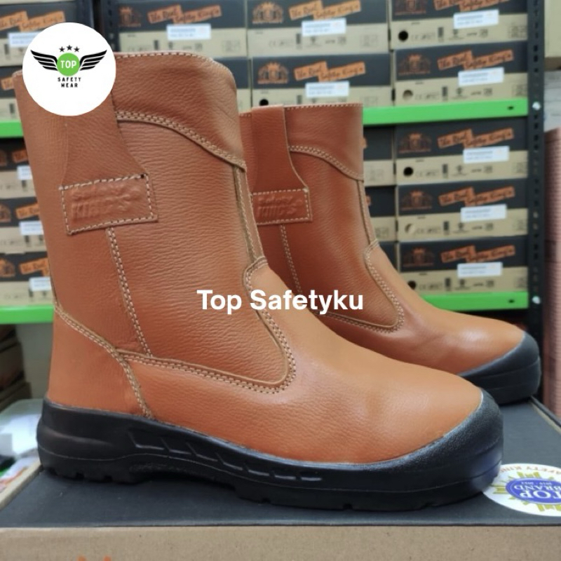 Sepatu Safety King’S KWD 805 CX Original / Safety Shoes Keselamatan Kerja King 805 Coklat