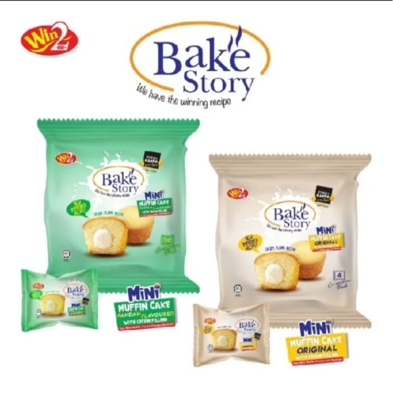 

Bake Story Mini Muffin Cake With Cream Filling 200 gr