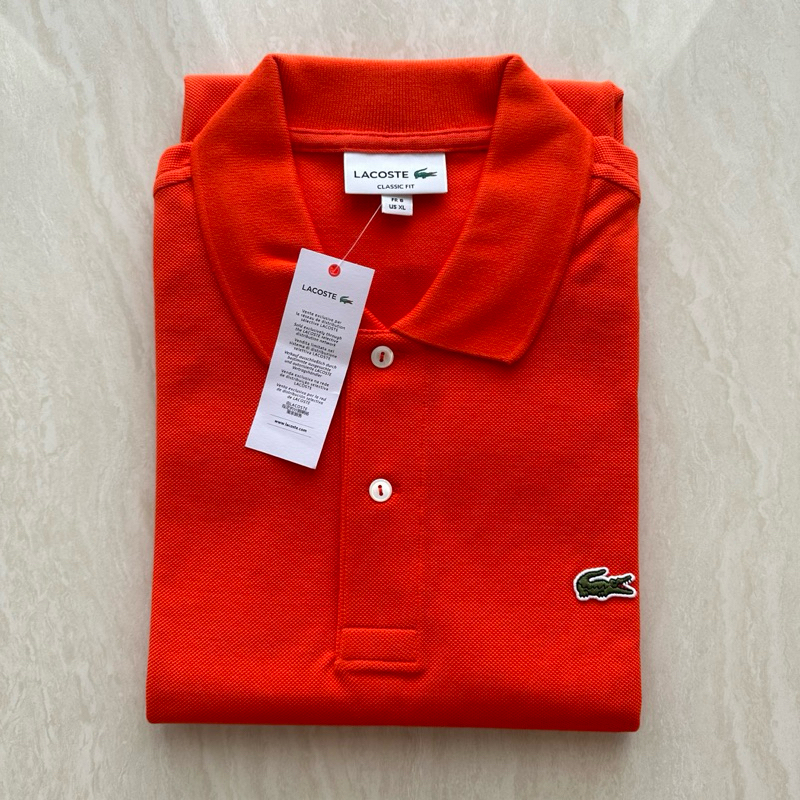 Lacoste Polo Orange Original