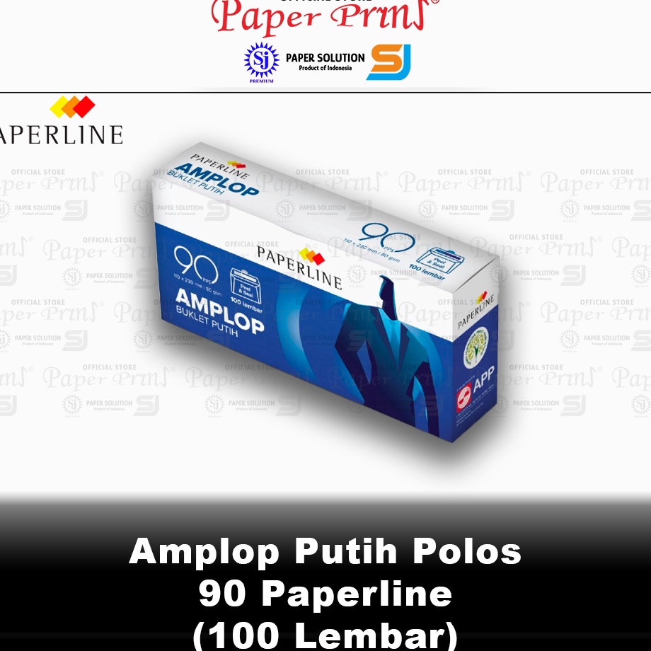 

FG2 Anplop Putih Polos 9 Paperline 1 Box isi 1 Lembar
