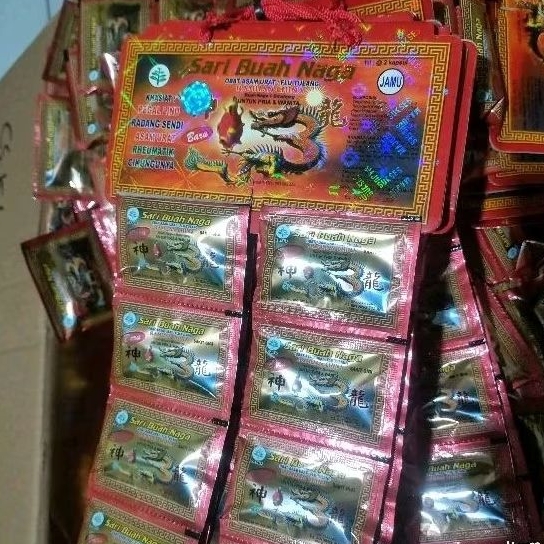 Kapsul Sari Buah Naga Asli - 20 Sachet