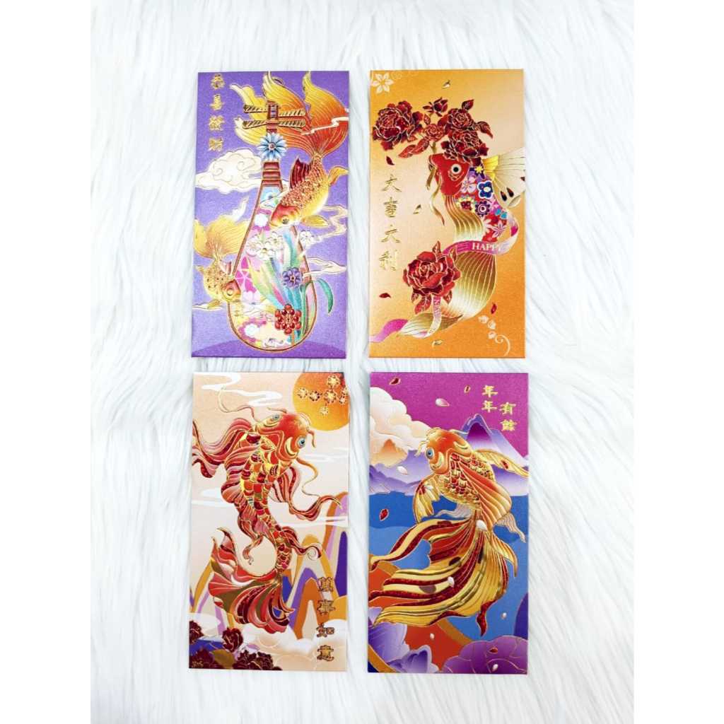 

Angpao Imlek Netral Ikan 4069 Ukuran Besar Motif Mewah Aksen Ikannya Timbul Isi 4 Mix Sesuai Gambar