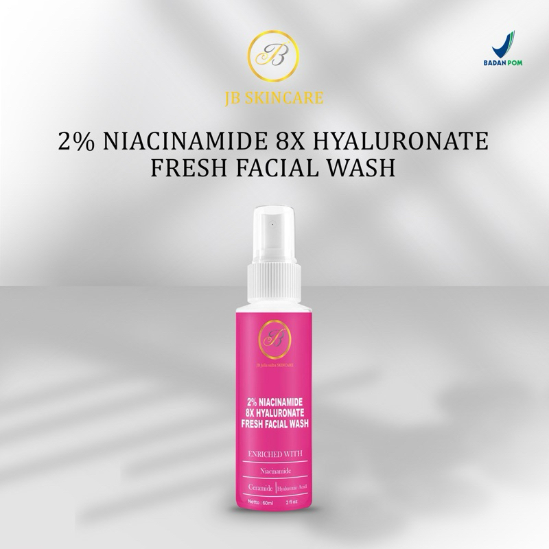 JB Skincare facial wash 2%niacinamide 8xhyaluronate