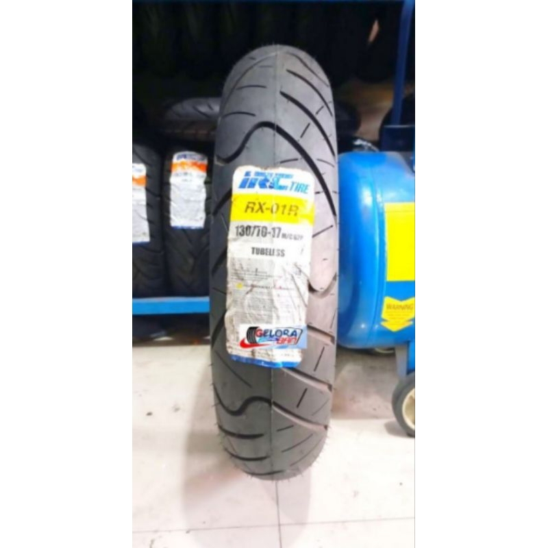 Ban Tubeles IRC  RX-01R 130/70-17 ban CBR Cb bison viksion megapro jupiter mx ban tubeless ring 17 b