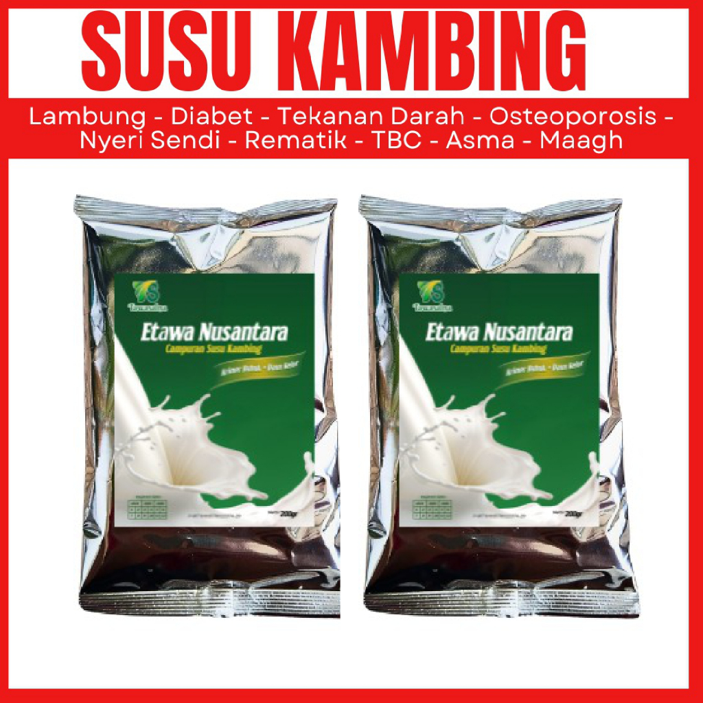 

SUSU KAMBING ETAWA RUQYAH [Etawa+Bidara+Kelor]