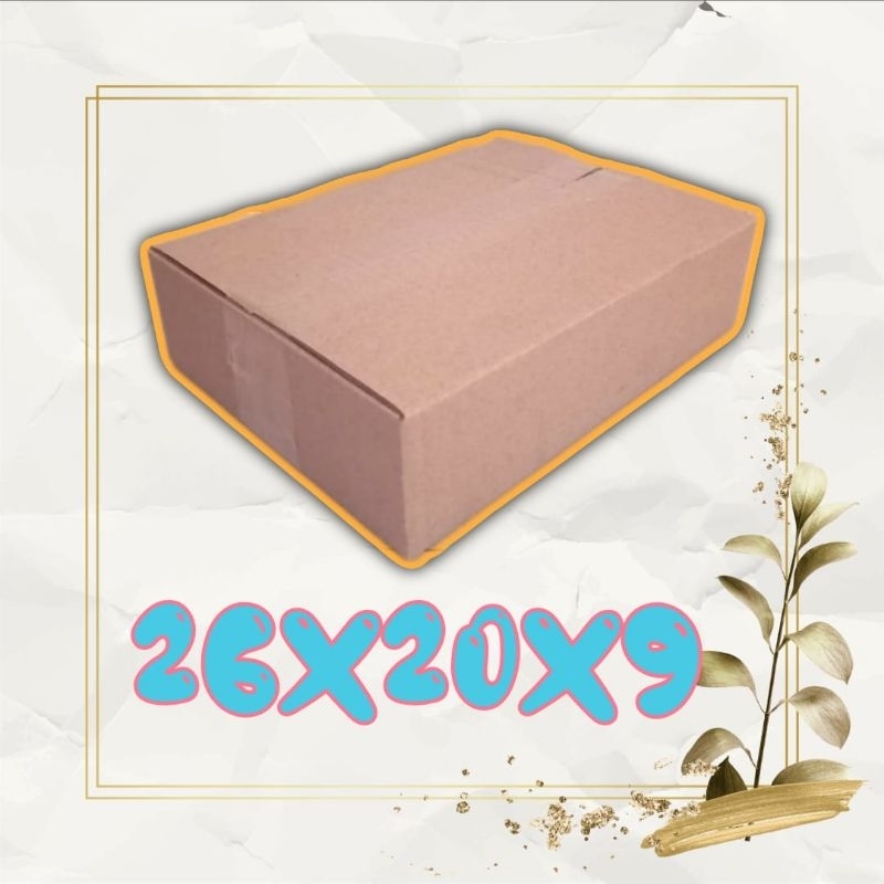 

kardus packing UK 26x20x9 kardus polos kardus besar kardus pavking
