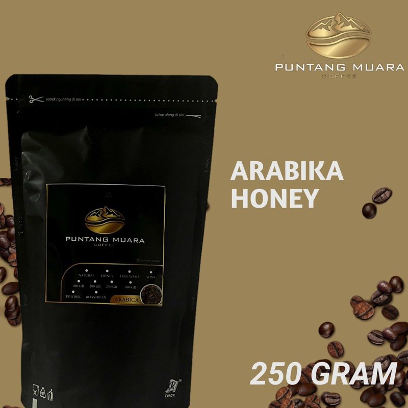 

KOPI PUNTANG ARABIKA HONEY (250gr) asli puntang