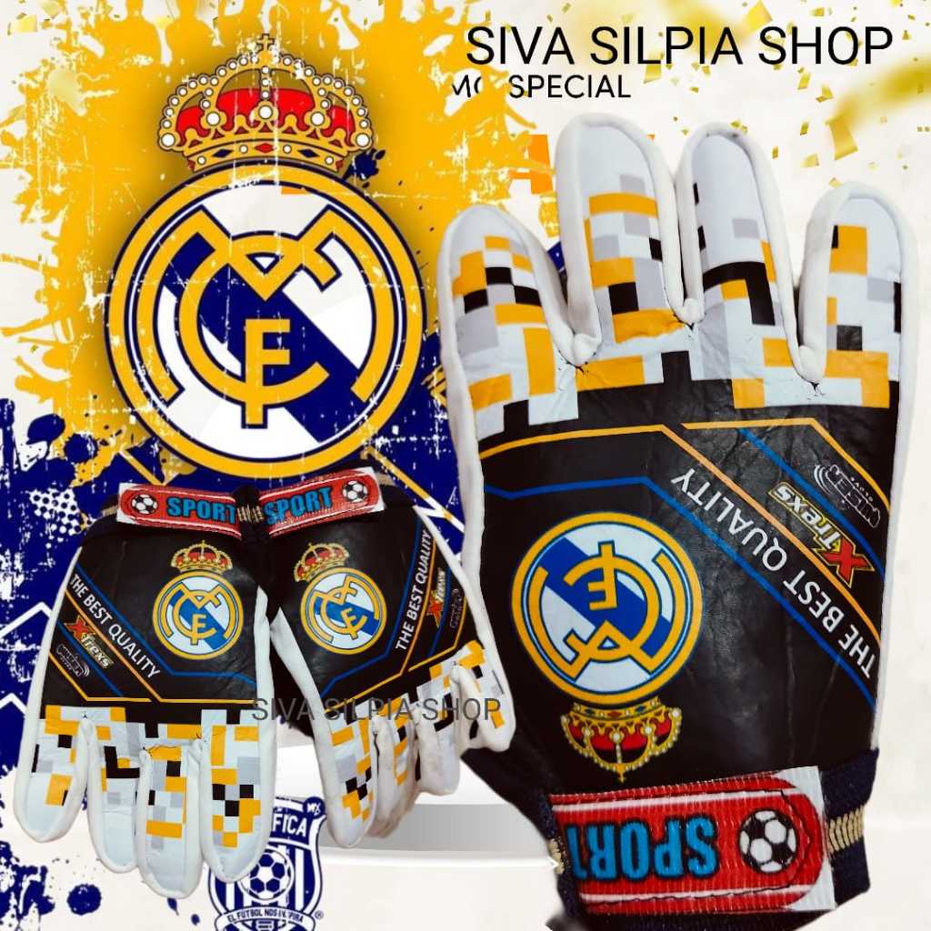 Sarung Tangan Kiper Bola - Goal Keeper Glove - sarung tanang kiper anak murah/sarung tangan kiper fo
