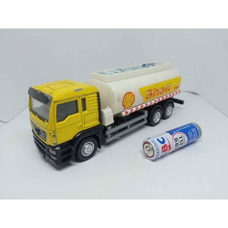 Diecast RMZ City Truk Tangki Shell MAN TGS - Loose China