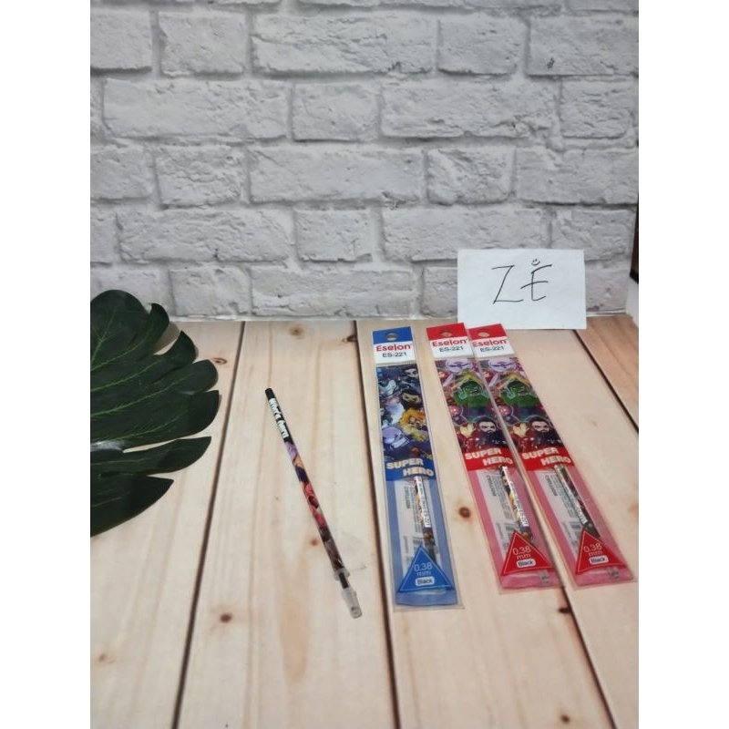 

Refil pensil Gel karakter eselon