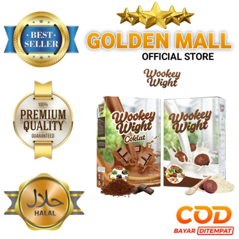 

Wookey Weight Susu Gemuk Badan Penambah Nafsu Makan Rasa Original & Coklat